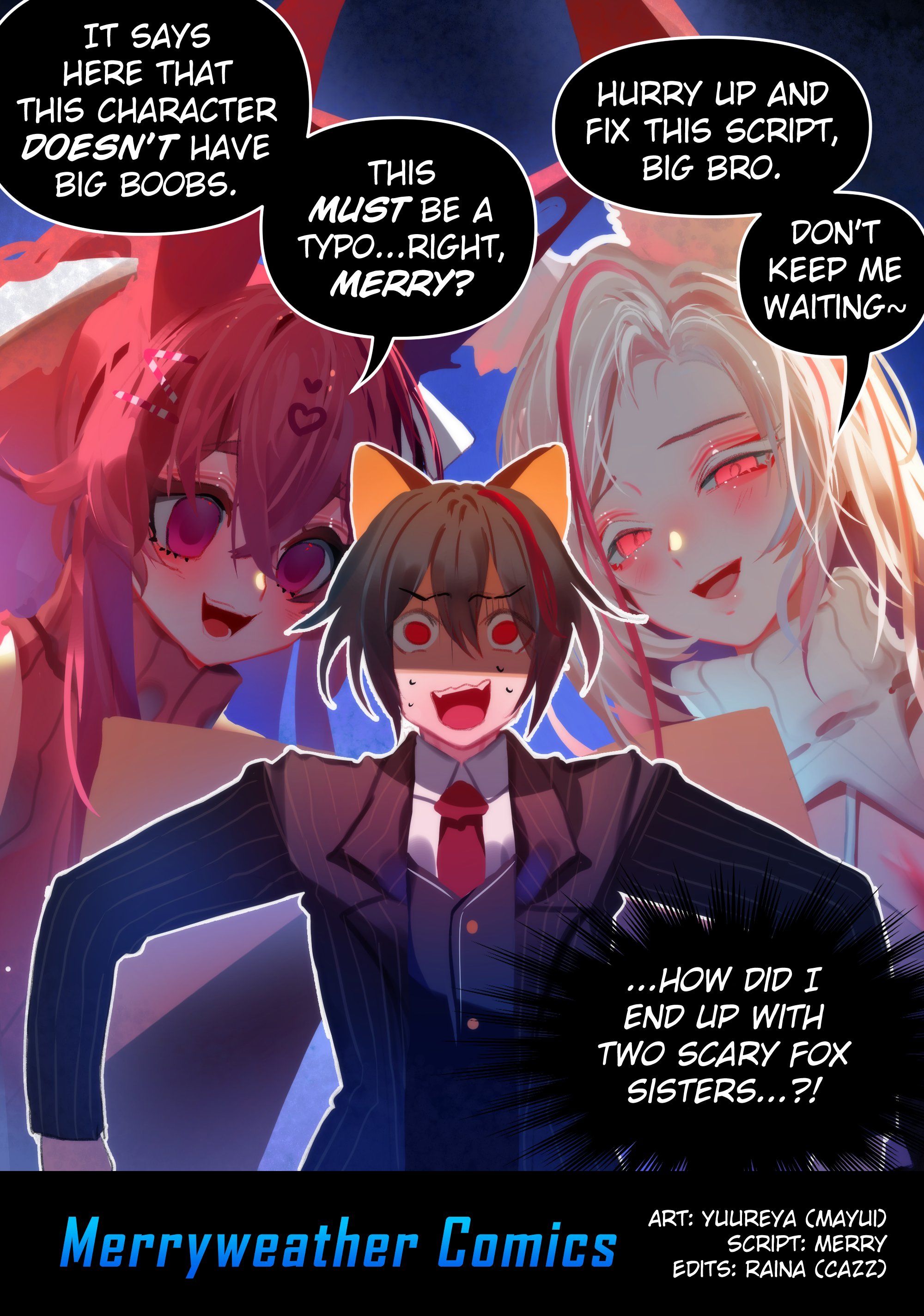 Meme Girls - Chapter 101.5: How Did I End Up With Two Scary Fox Sisters...