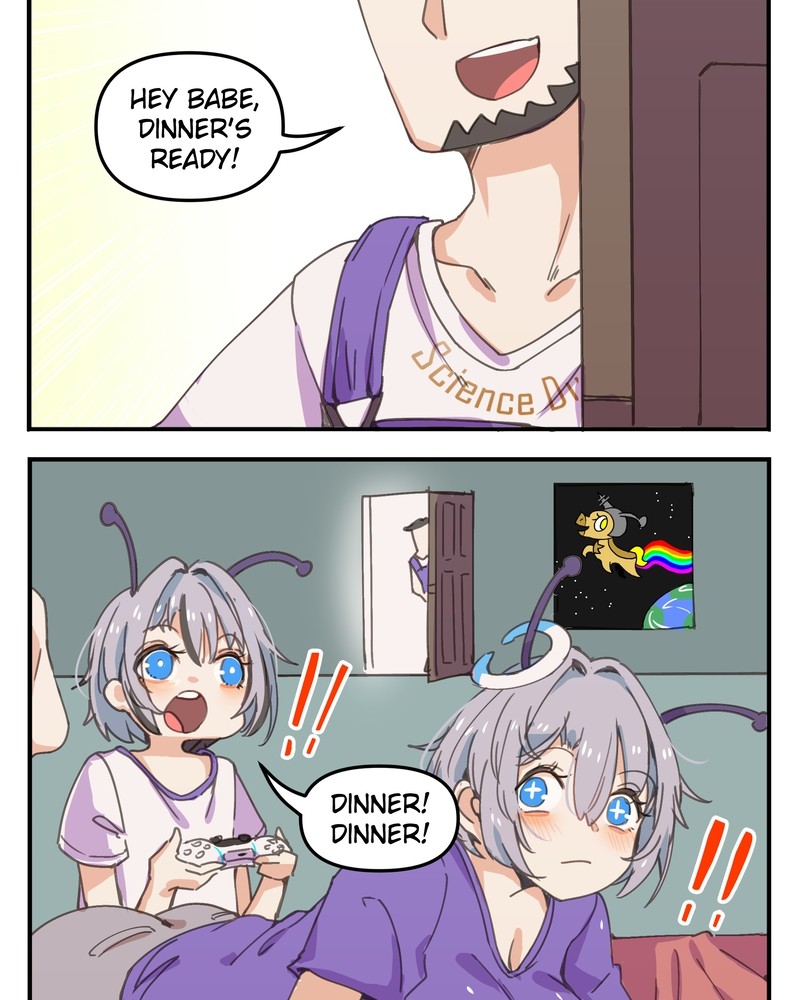 Meme Girls - Chapter 79: Alien-Chan Invades Earth