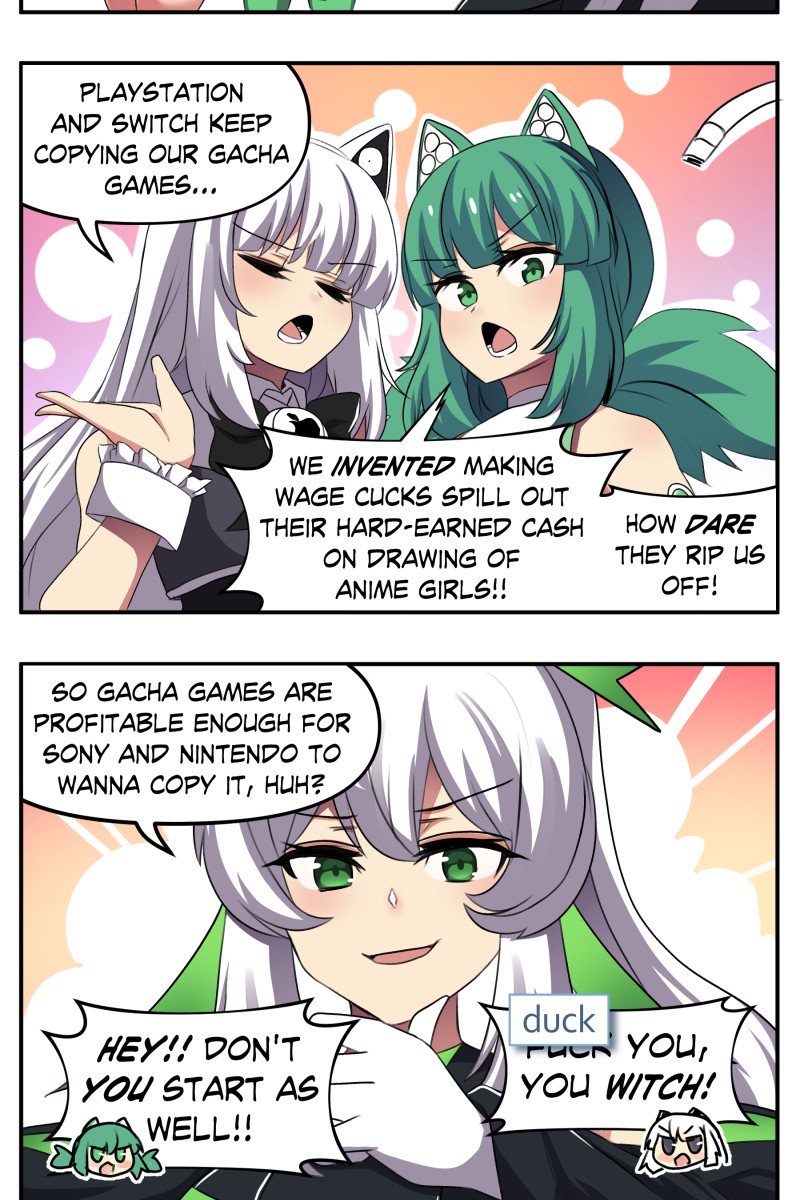 Meme Girls - Chapter 185: Console Girls: "Gacha"