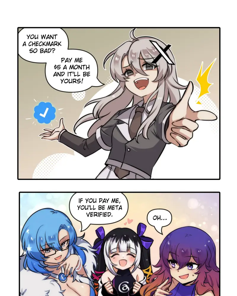 Meme Girls - Vol.2 Chapter 290: Wanna Buy A Checkmark