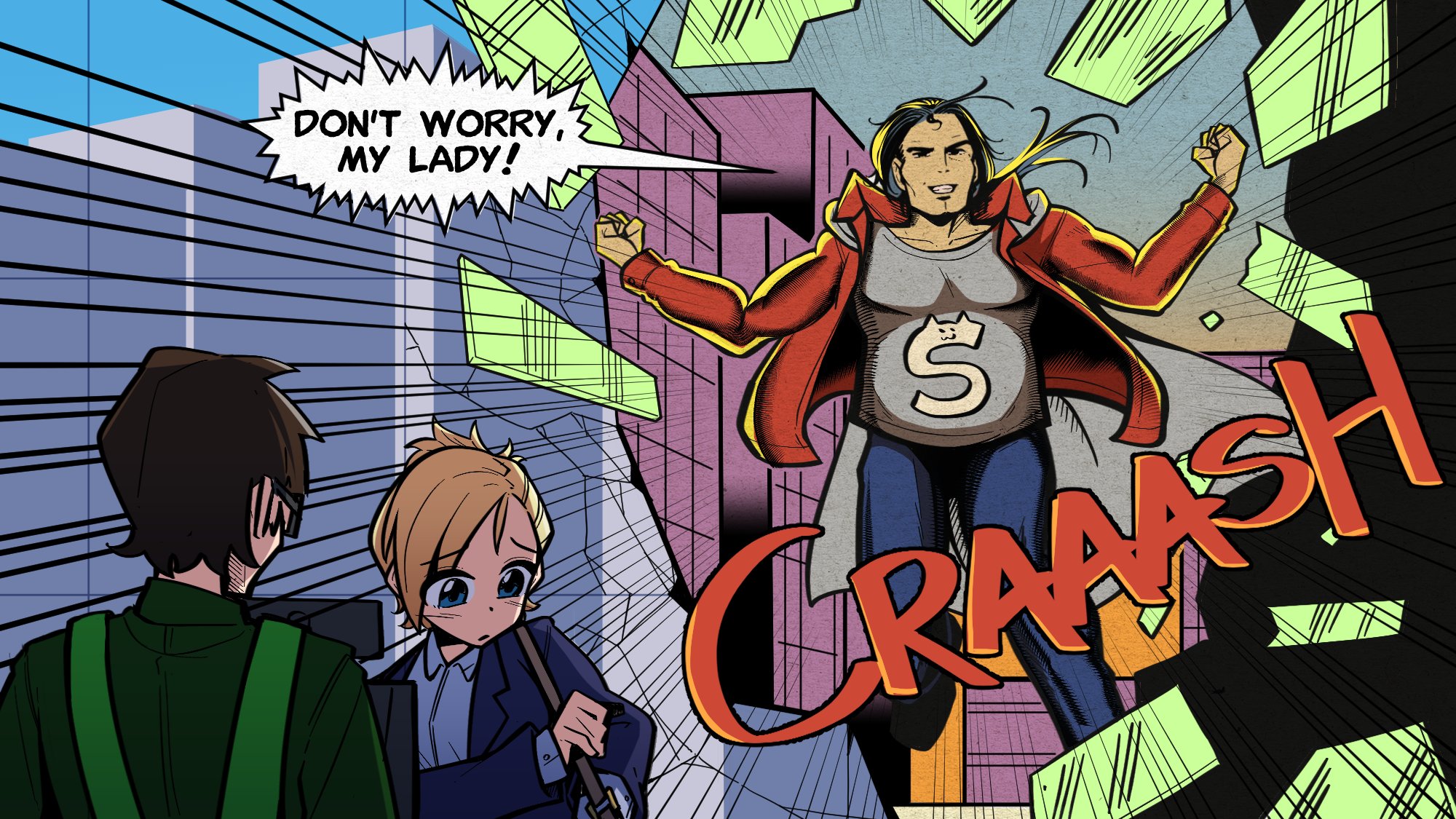 Meme Girls - Chapter 67.2: Simpman Saves The Day! (Art By Carillus)