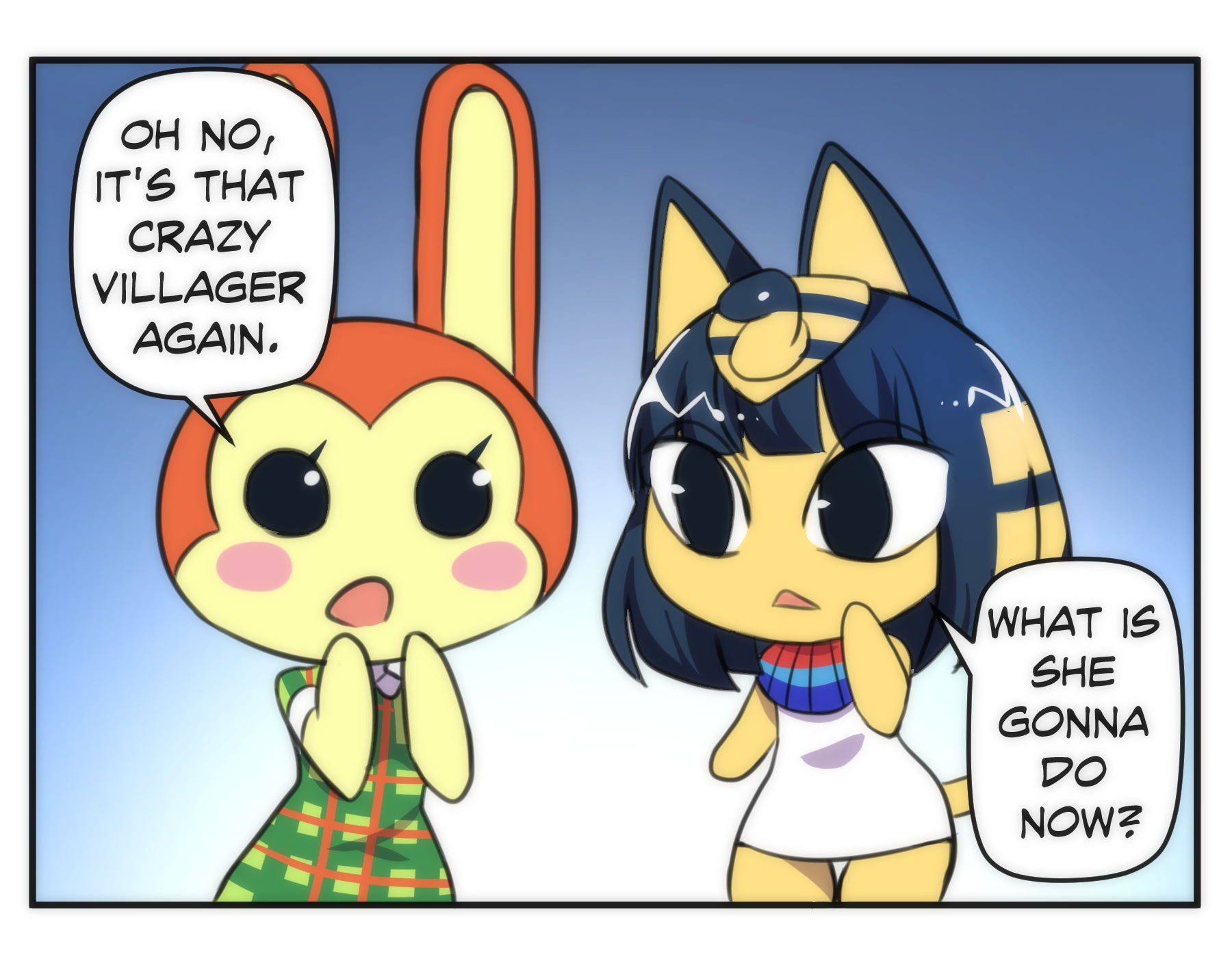 Meme Girls - Chapter 38.1: Animal Crossing