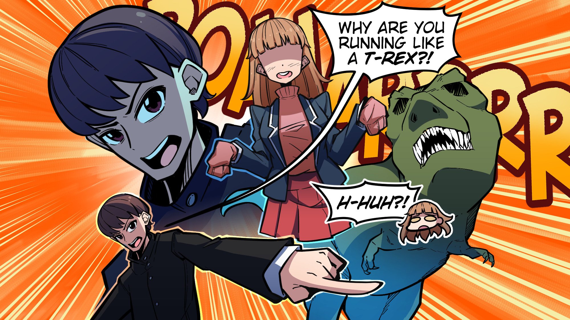 Meme Girls - Chapter 58.2: Anime Girls Run Like T-Rexes