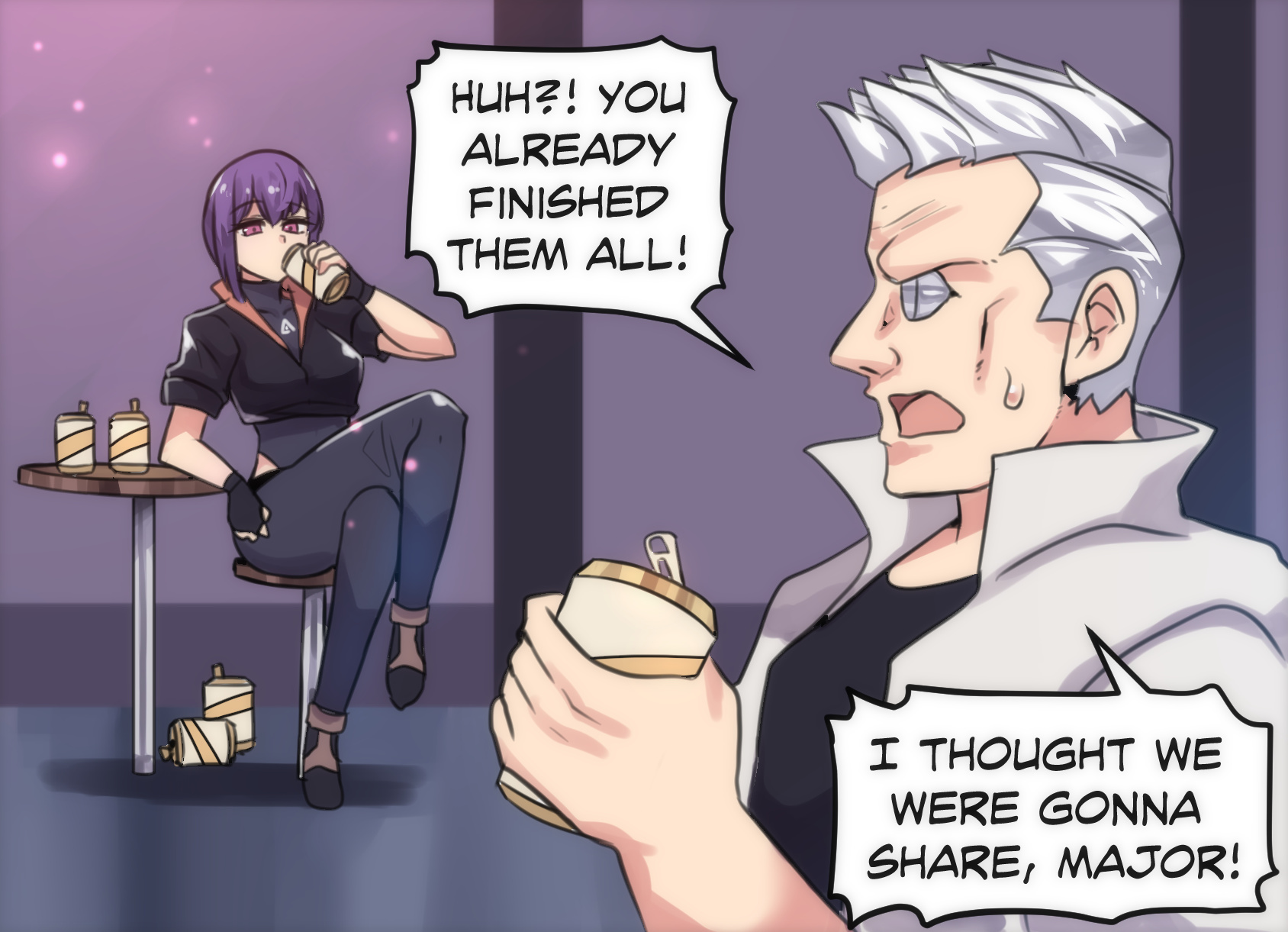 Meme Girls - Chapter 55.1: Ghost In The Shell