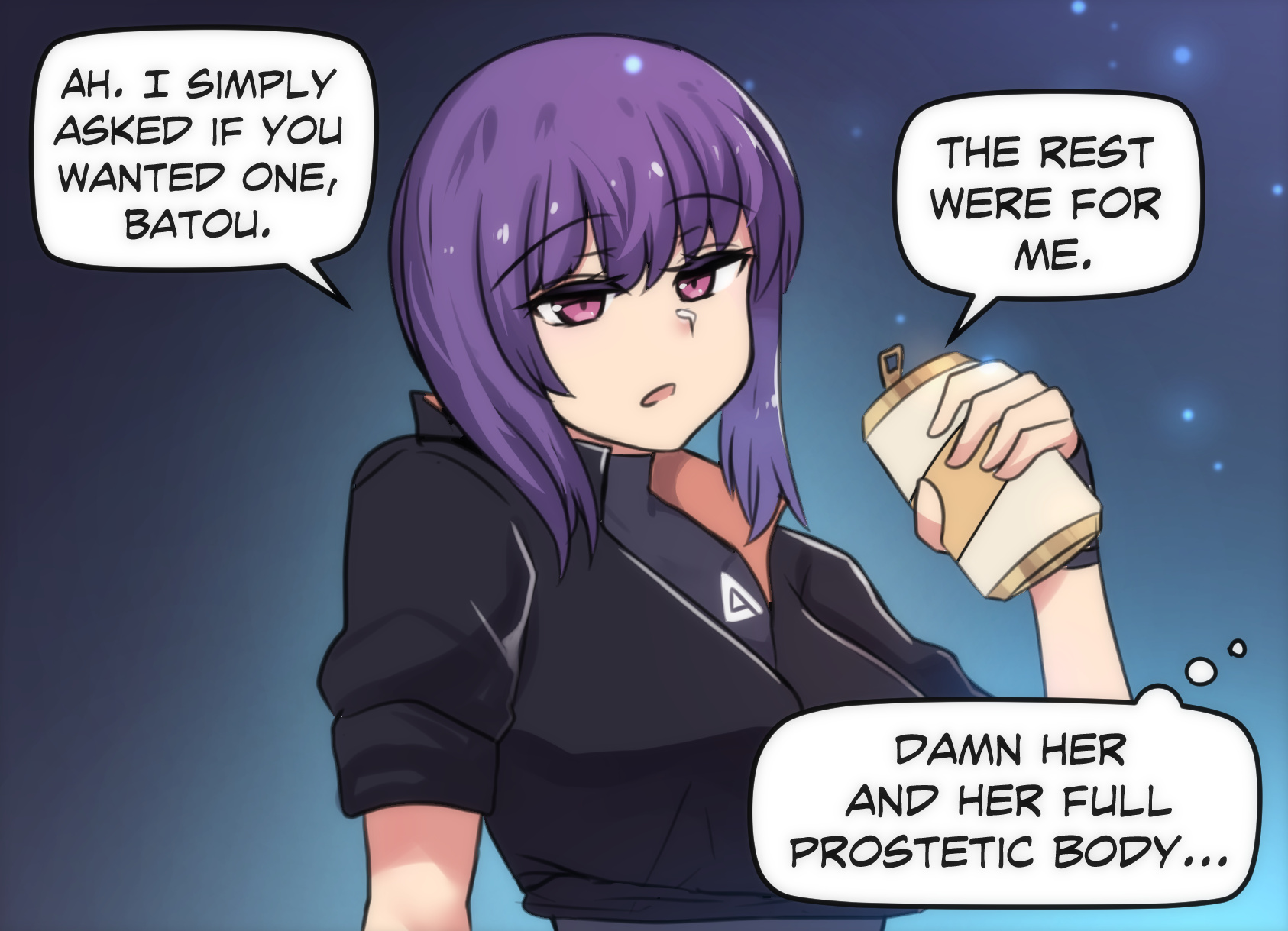 Meme Girls - Chapter 55.1: Ghost In The Shell