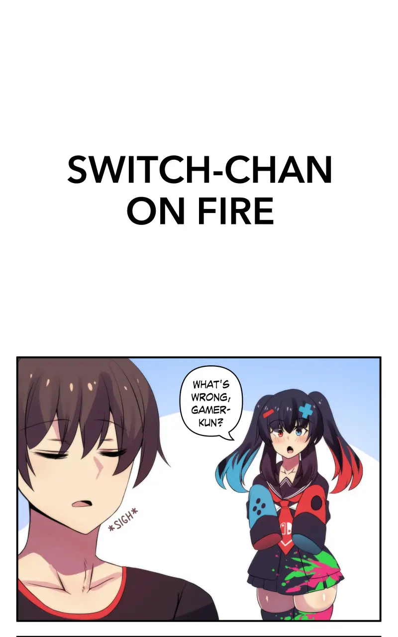 Meme Girls - Vol.2 Chapter 263: Switch-Chan On Fire