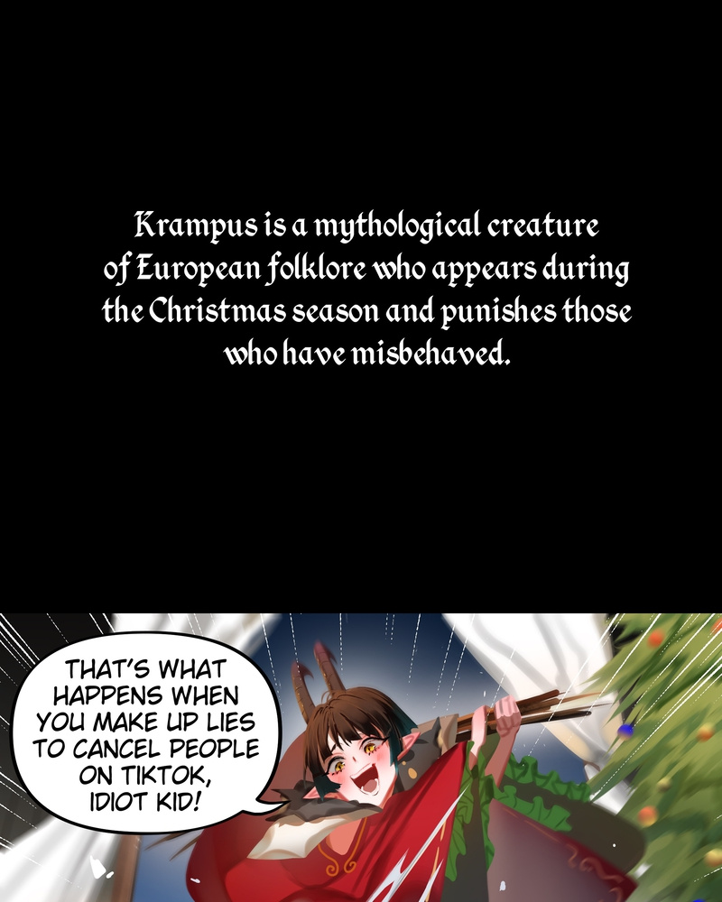 Meme Girls - Chapter 195: Santa & Krampus [3/4]