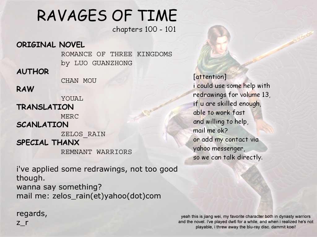 The Ravages Of Time - Vol.12 Chapter 101 : Cao