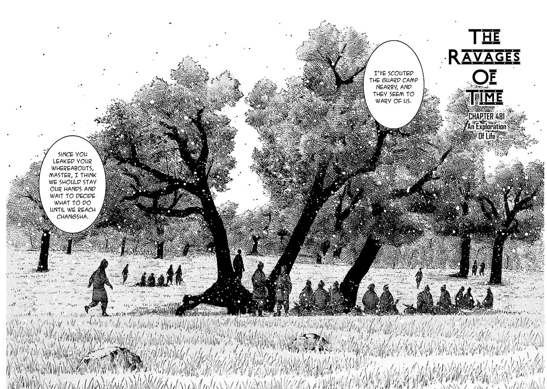 The Ravages Of Time - Vol.45 Chapter 481 : An Exploration Of Life