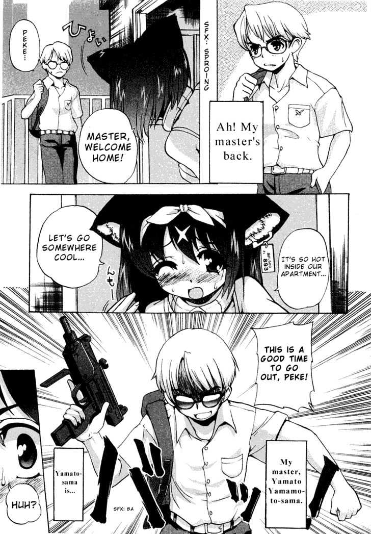 Mahou Shoujo Neko X - Vol.1 Chapter 2 : Catchapter 2 Guns And Magic