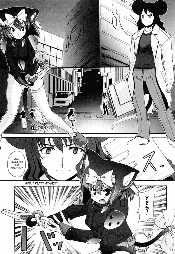 Mahou Shoujo Neko X - Vol.1 Chapter 4 : Catchapter 3 A Dog And Cardboard (Part 2)