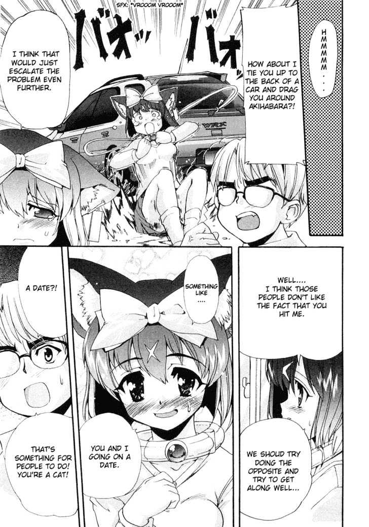 Mahou Shoujo Neko X - Vol.2 Chapter 9 : Catchapter 9 Cat And A Human