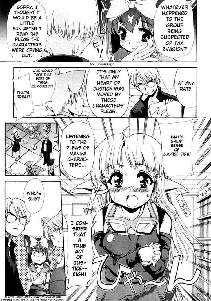 Mahou Shoujo Neko X - Vol.2 Chapter 6 : Catchapter 6 Horses And Justice