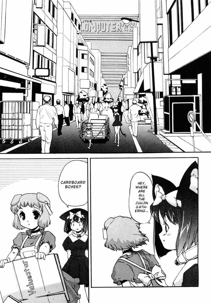 Mahou Shoujo Neko X - Vol.1 Chapter 3 : Catchapter 3 A Dog And Cardboards