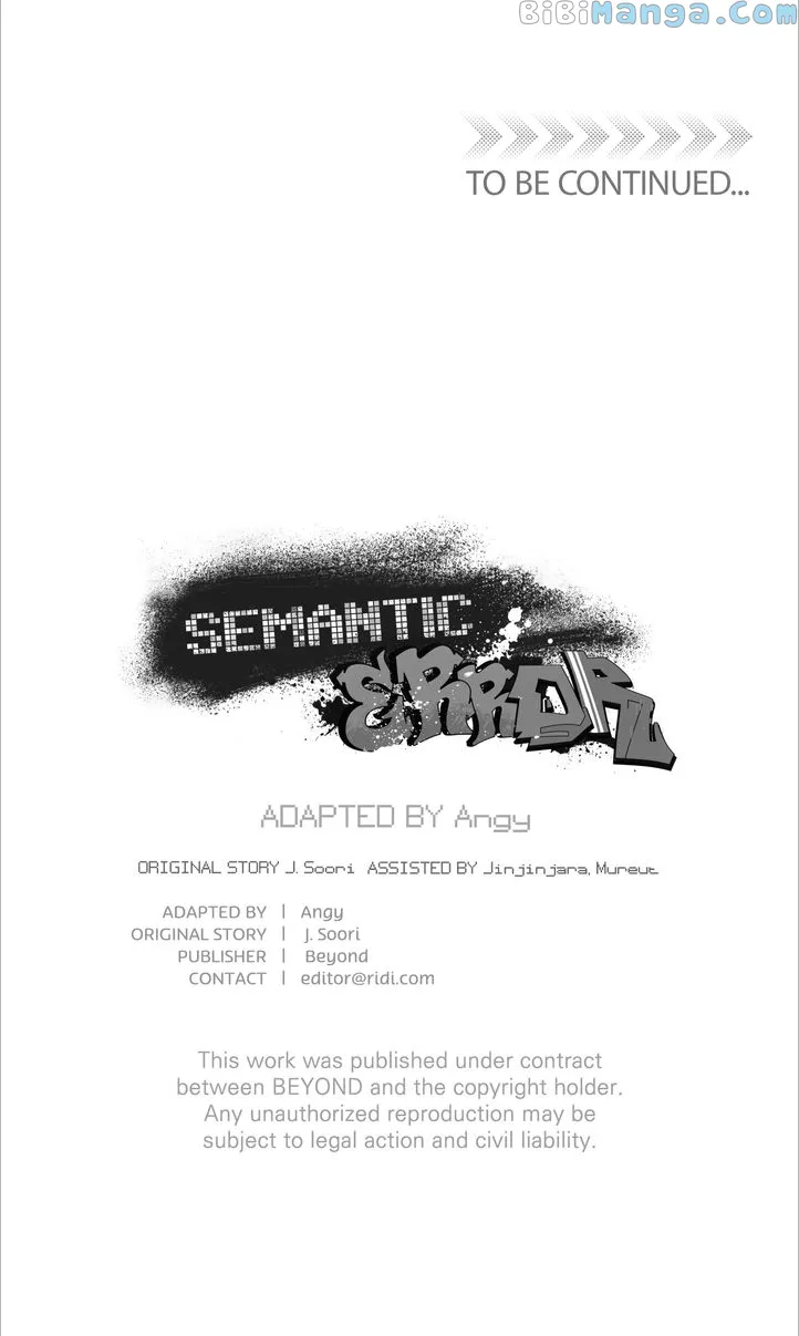 Semantic Error - Chapter 86