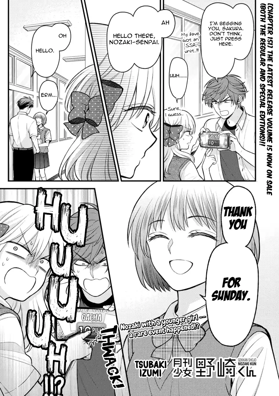 Gekkan Shoujo Nozaki-Kun - Chapter 151