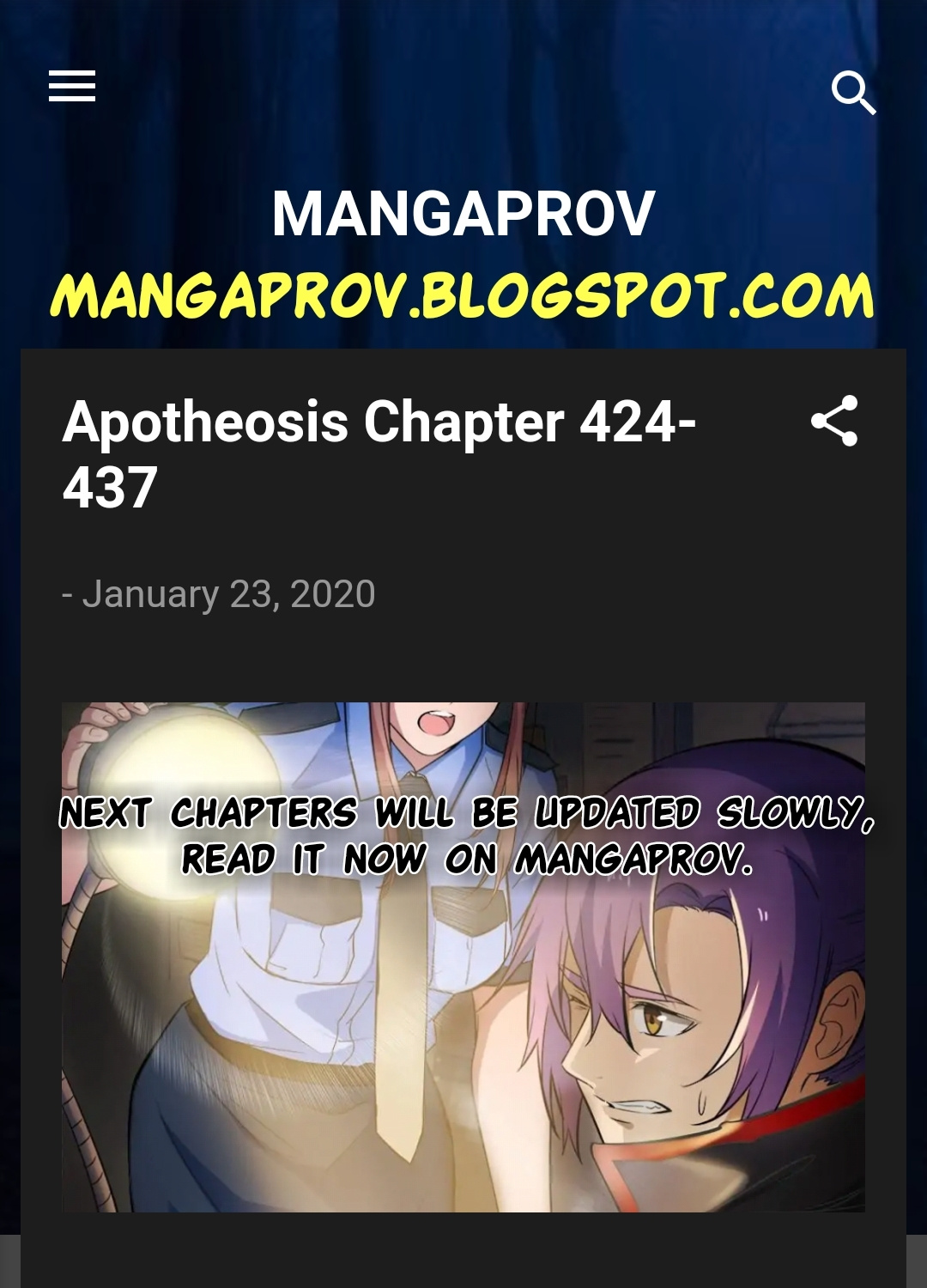 Apotheosis - Chapter 425