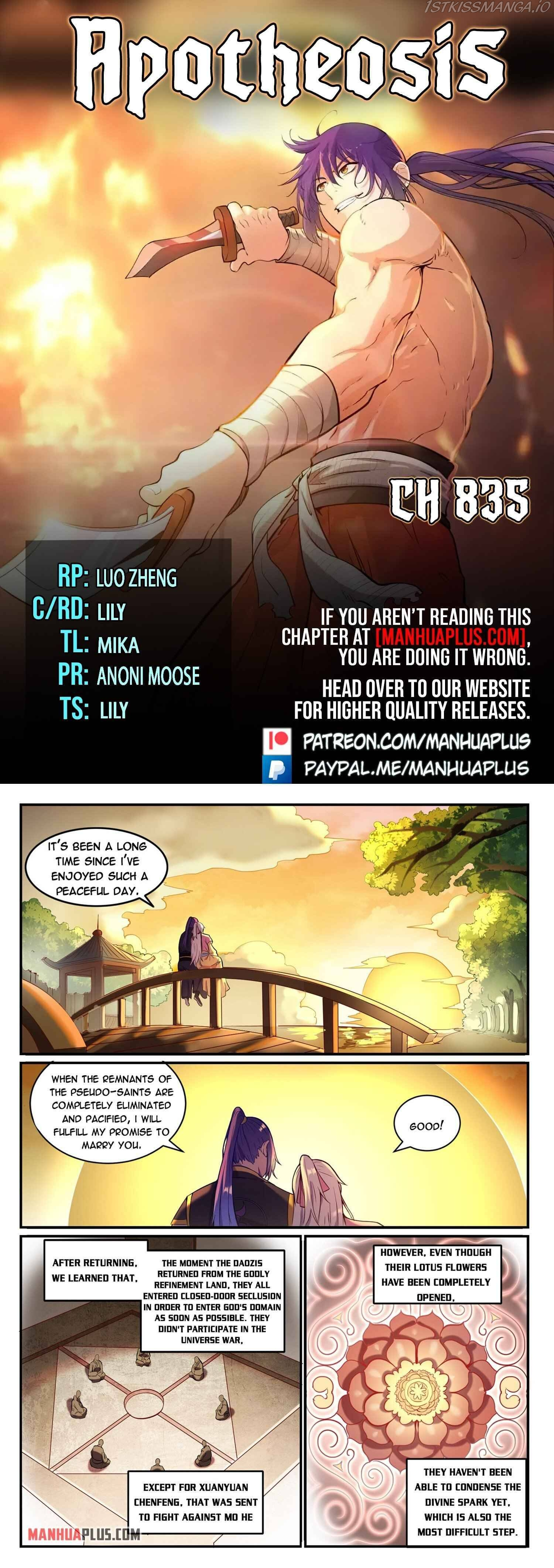 Apotheosis - Chapter 835