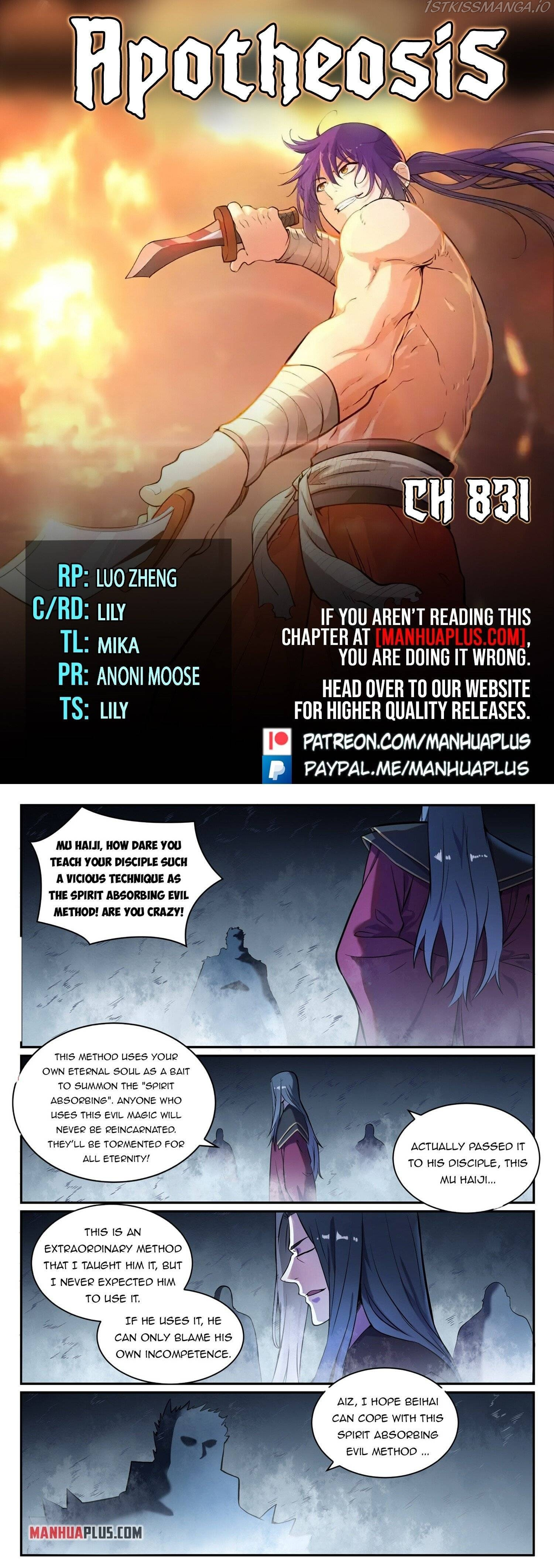 Apotheosis - Chapter 831