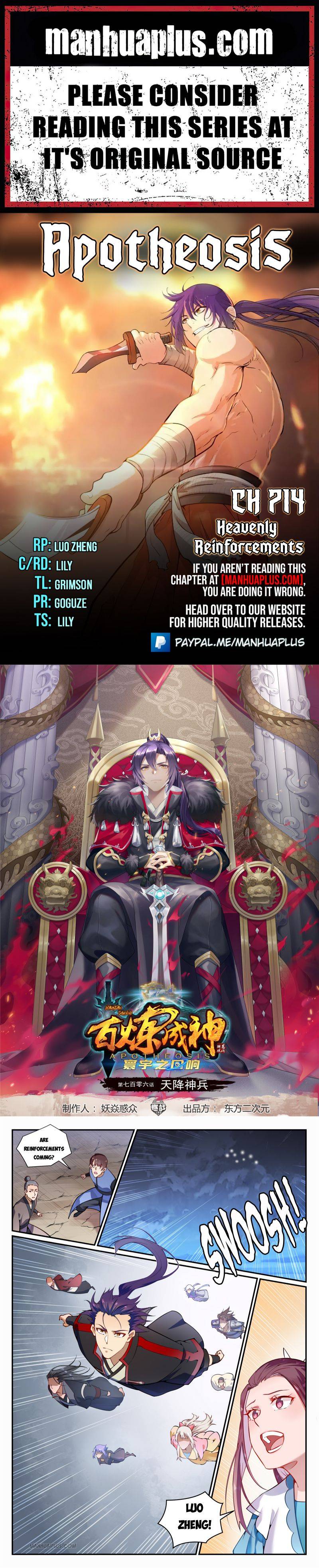 Apotheosis - Chapter 714