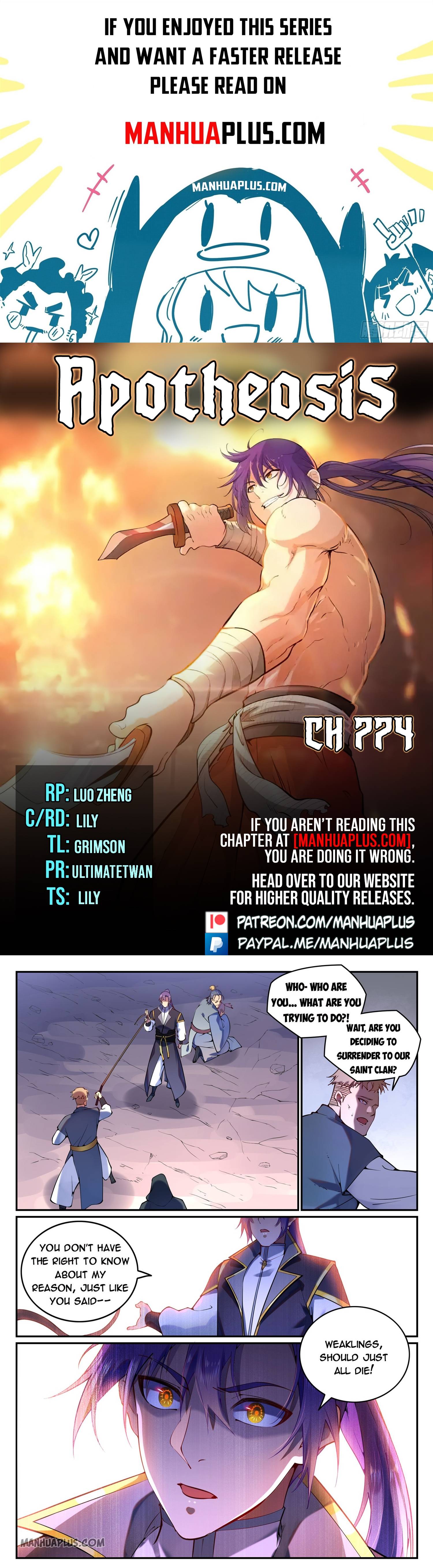 Apotheosis - Chapter 774