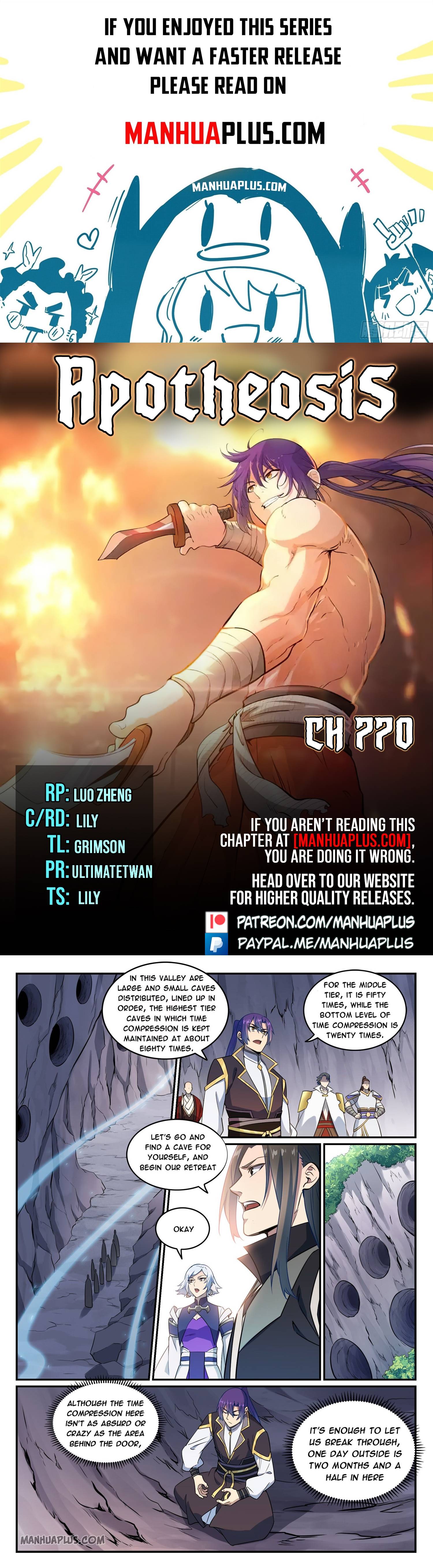 Apotheosis - Chapter 770