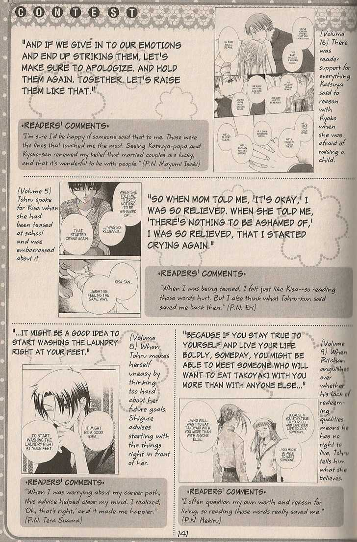 Fruits Basket - Vol.cat Chapter 200.4 : Fan Book - Cat Chapter 4