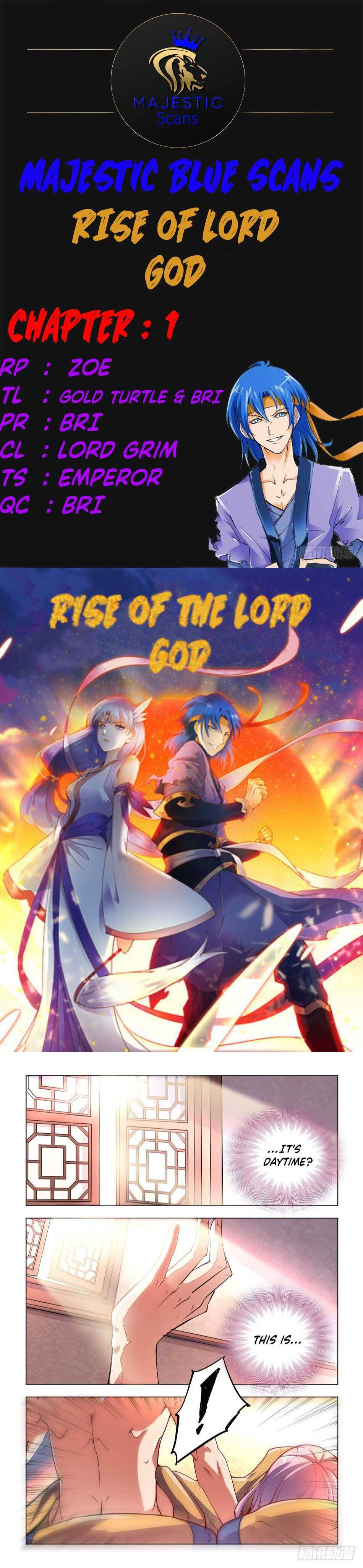 Rise Of The Lord God - Chapter 1