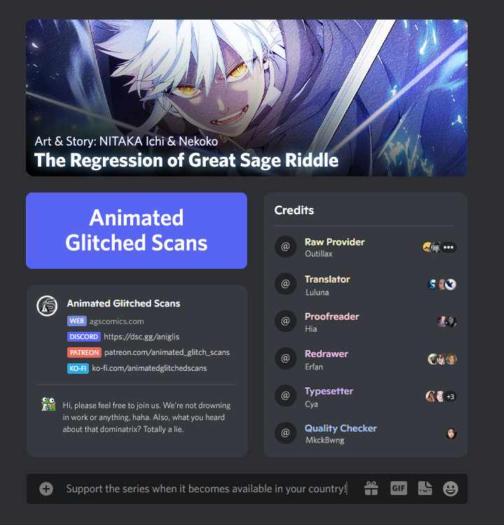 The Regression Of Great Sage Riddle - Chapter 6