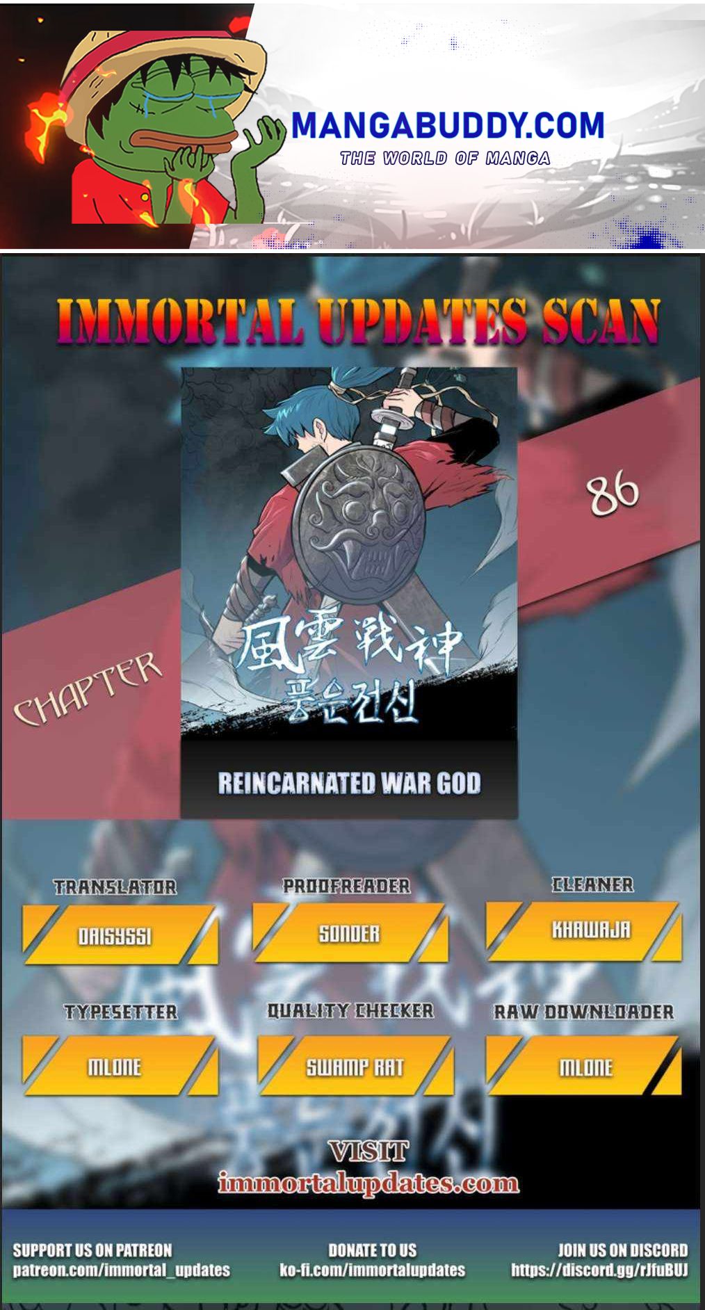 The God Of War - Chapter 86