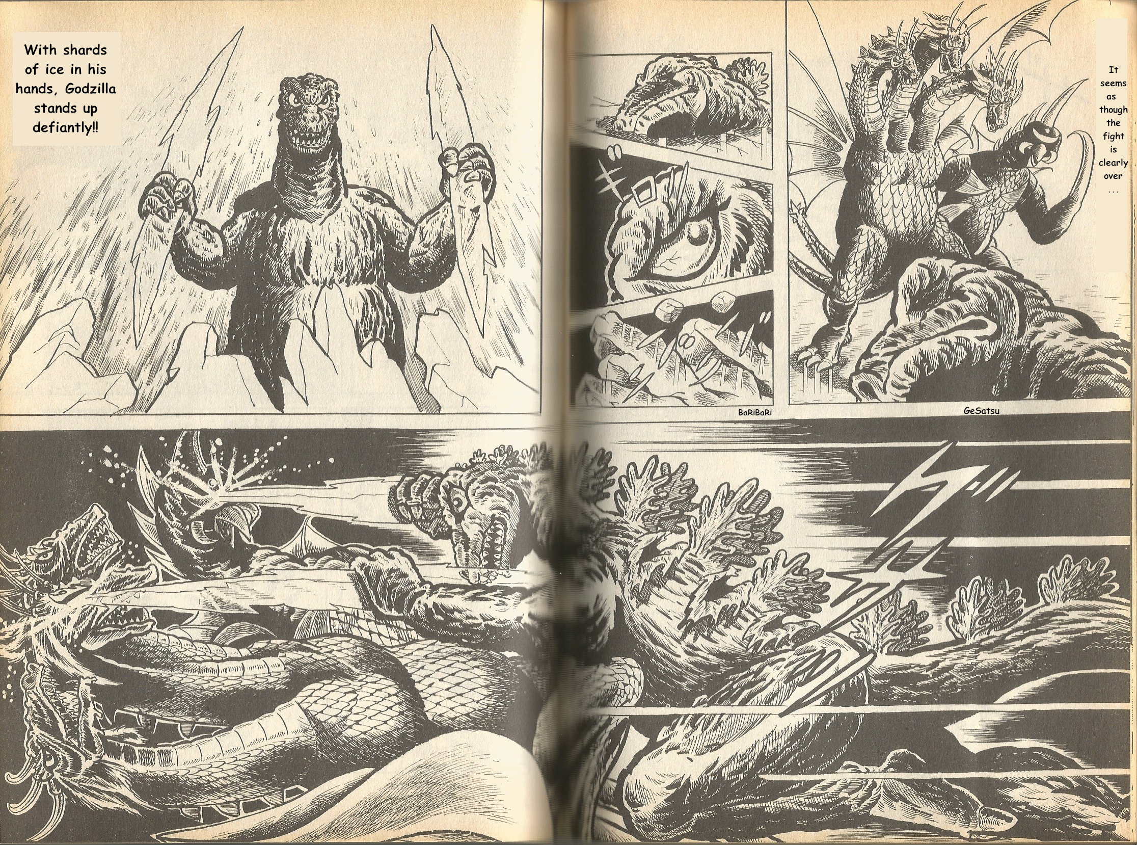 The Godzilla Comic Anthology - Vol.1 Chapter 13: Godzilla's Resumed Earth Defense Battle