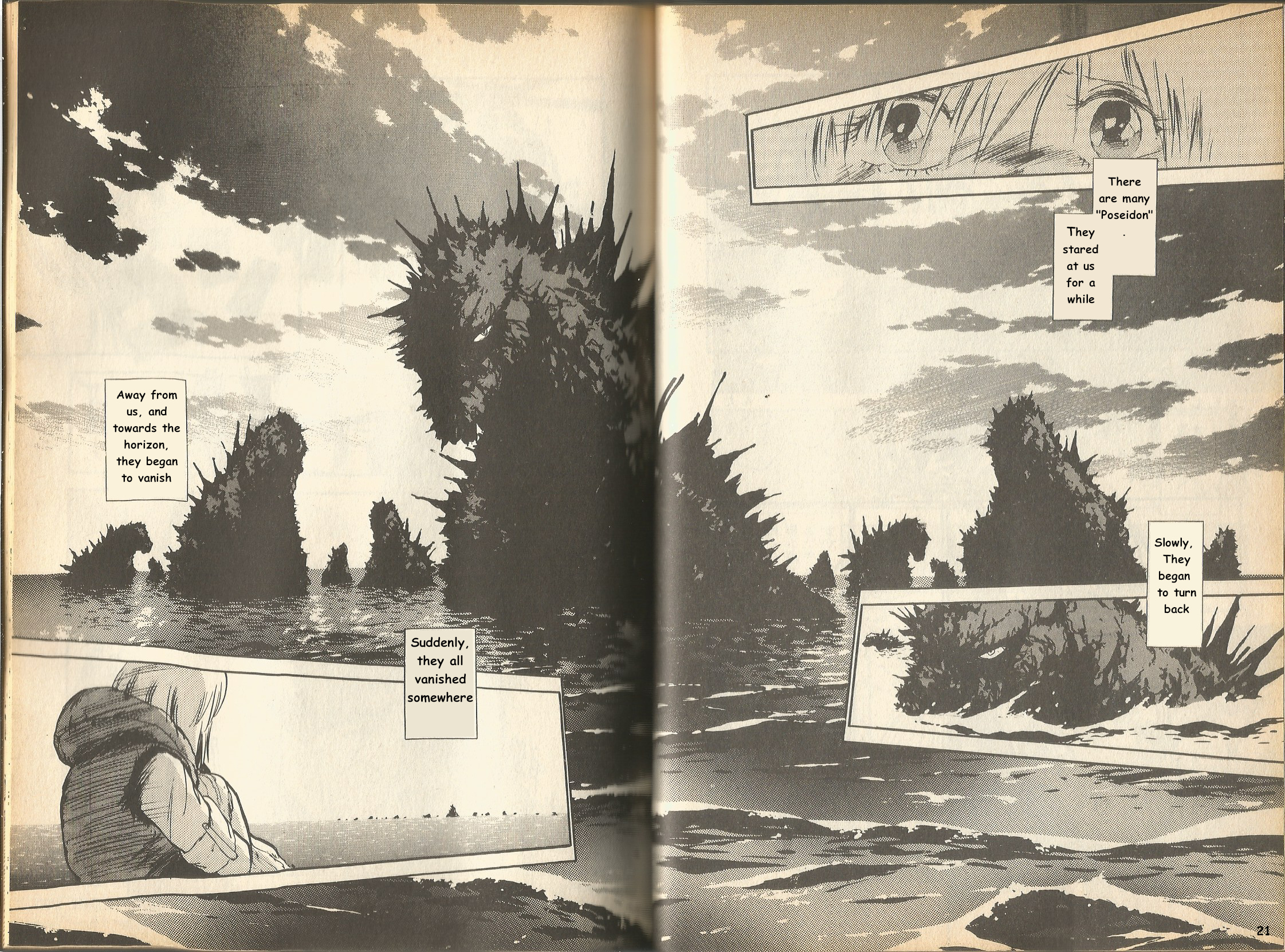 The Godzilla Comic Anthology - Vol.1 Chapter 3: Poseidon