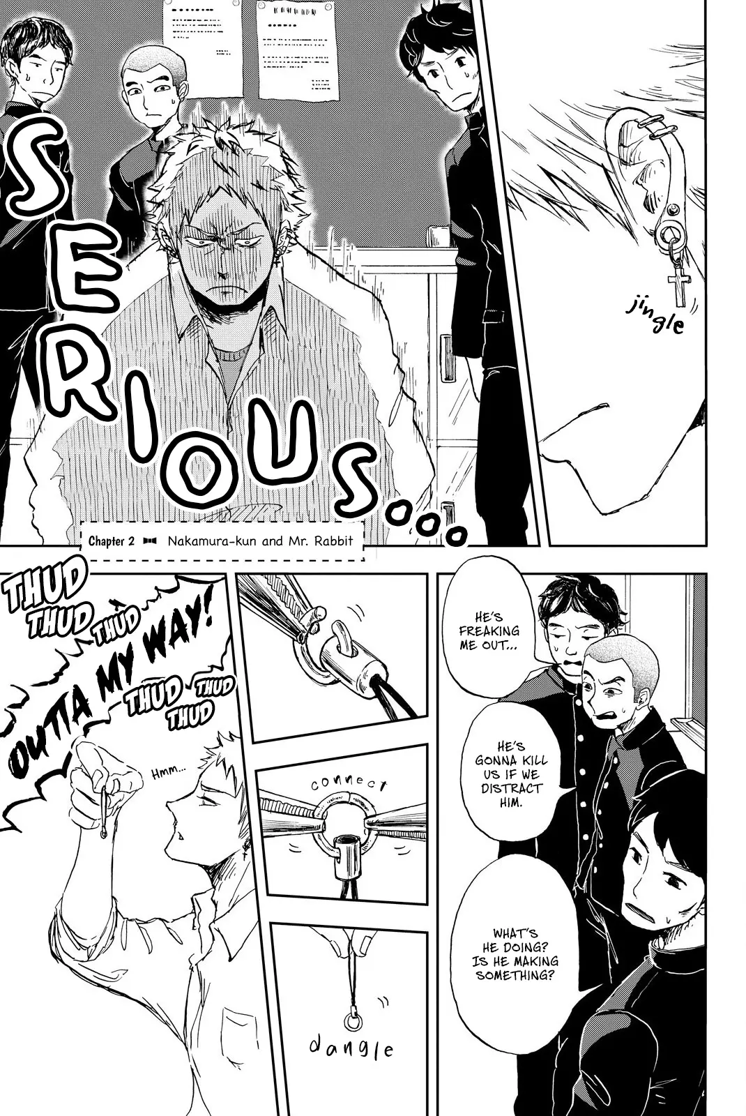 Fluffy Punk, Nakamura-Kun - Vol.1 Chapter 2: Nakamura-Kun And Mr. Rabbit