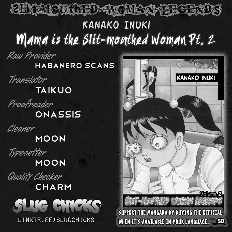 Kuchisake Onna Densetsu - Vol.2 Chapter 6: Slit Mouthed Woman Pt.4