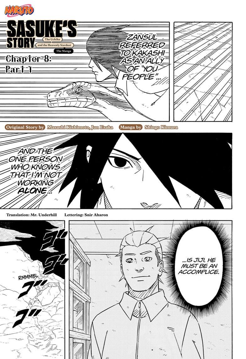 Naruto: Sasuke's Story—The Uchiha And The Heavenly Stardust: The Manga - Chapter 8