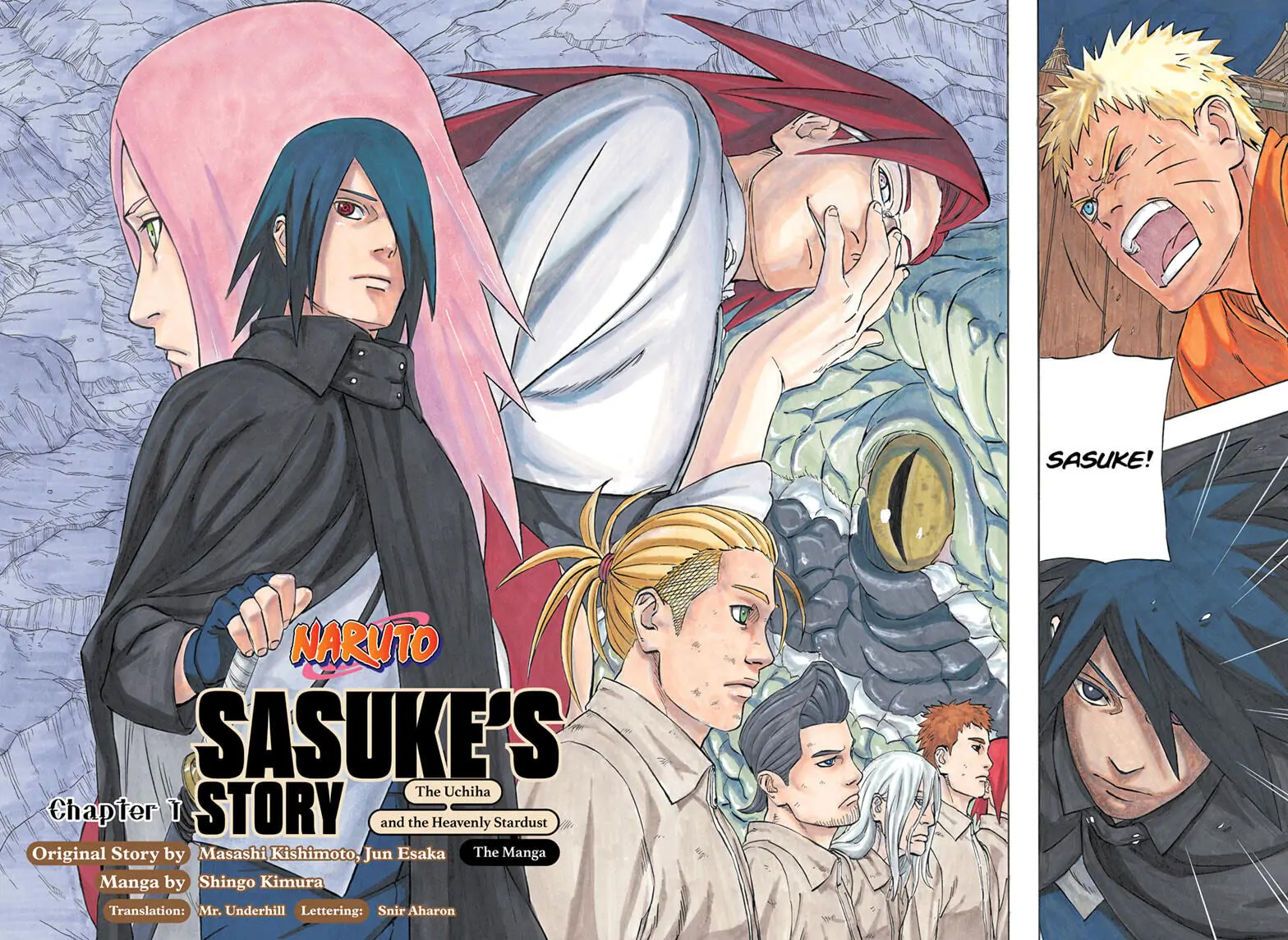 Naruto: Sasuke's Story—The Uchiha And The Heavenly Stardust: The Manga - Chapter 1