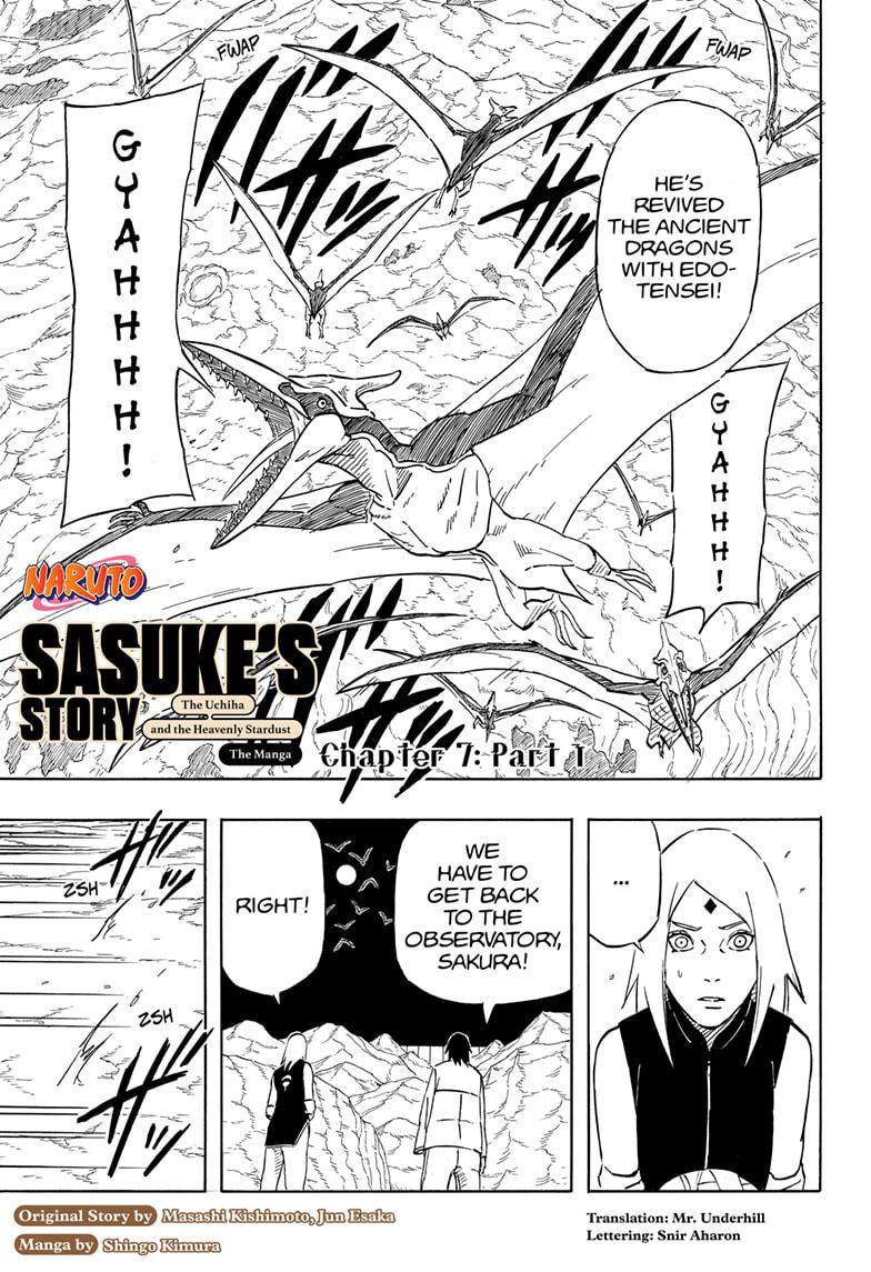 Naruto: Sasuke's Story—The Uchiha And The Heavenly Stardust: The Manga - Chapter 7.1