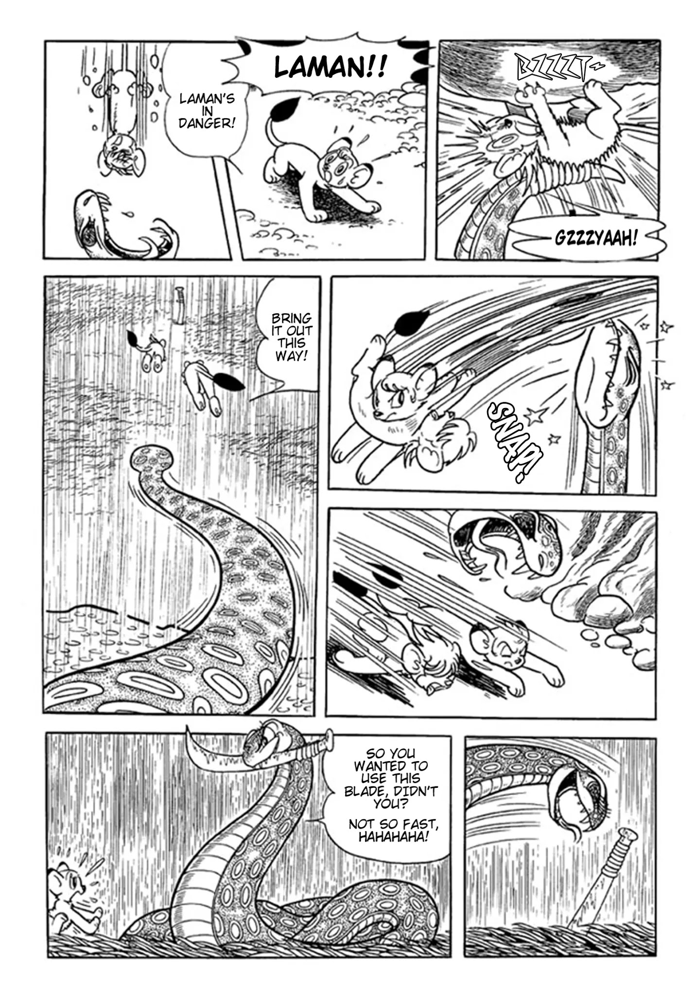 Jungle Emperor (Third  Grader) - Chapter 4: The Great Hydra Snake [End]