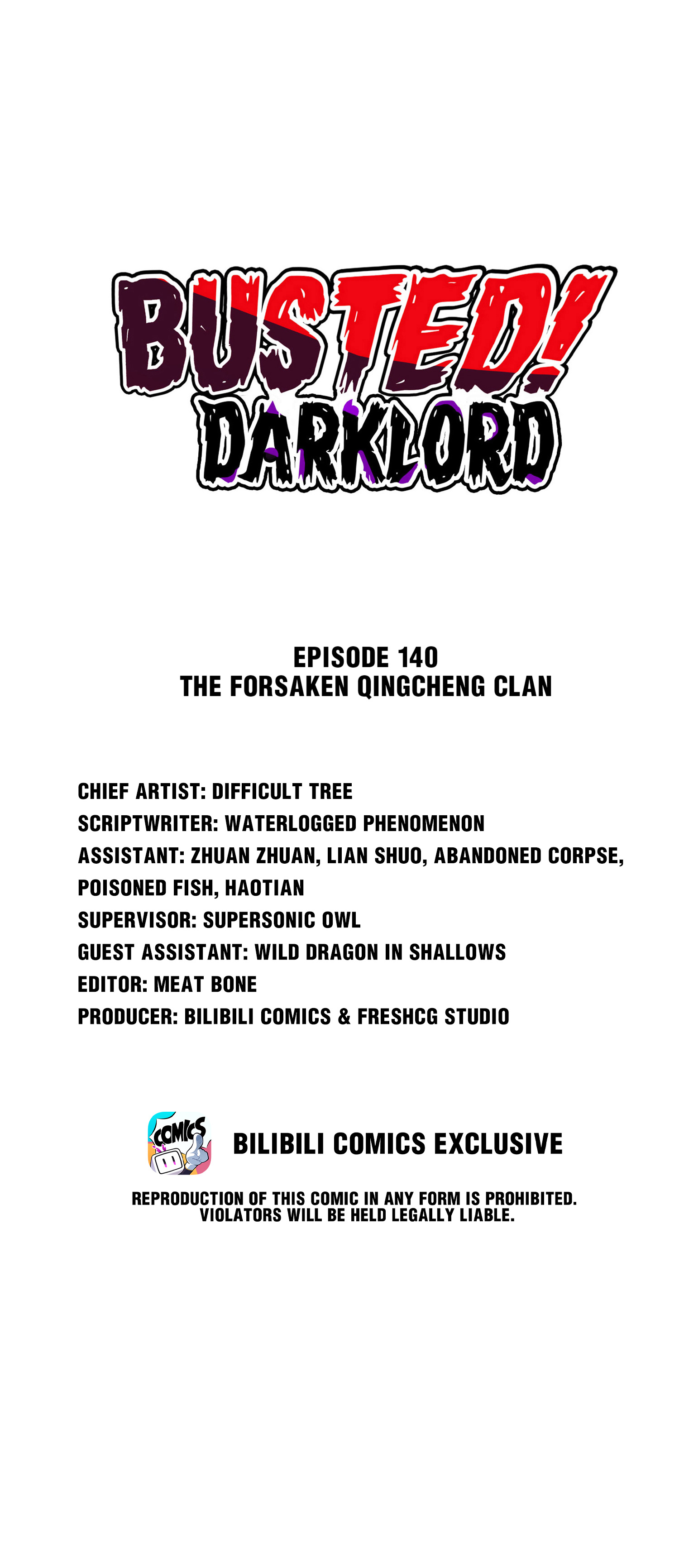 Busted! Darklord - Chapter 140: The Forsaken Qingcheng Clan