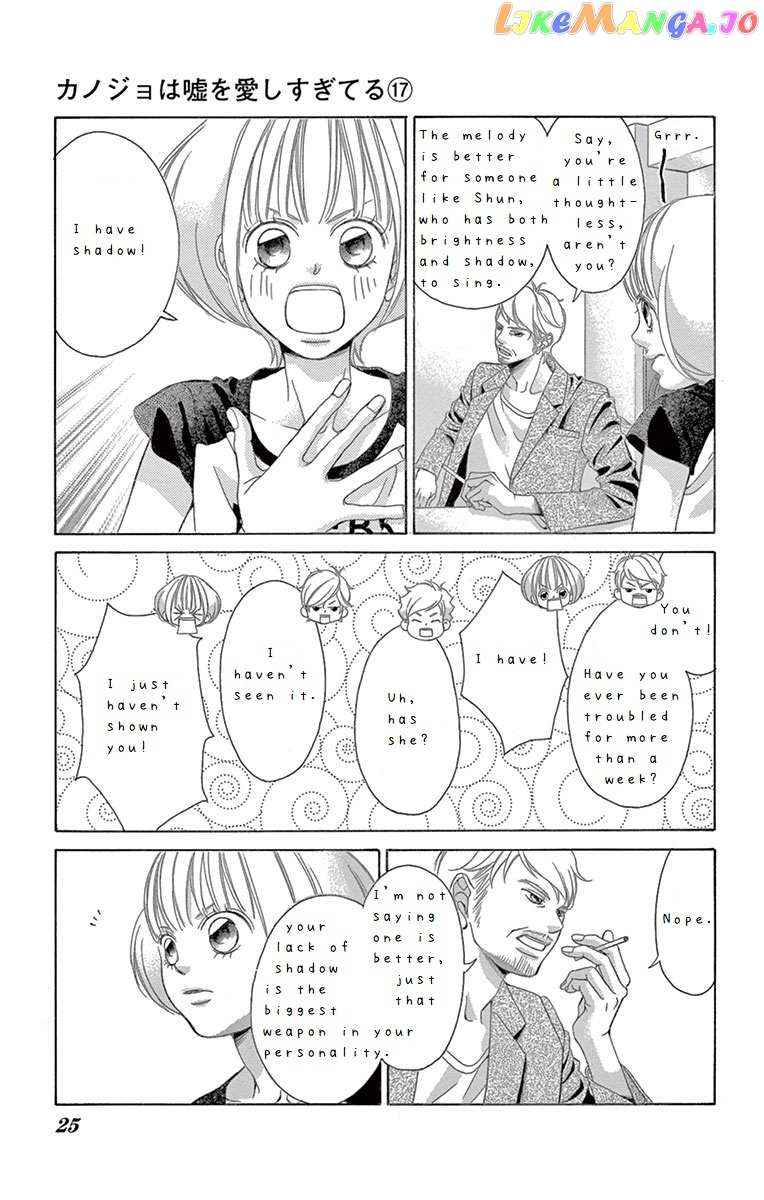 Kanojo Wa Uso Wo Aishisugiteru - Chapter 66