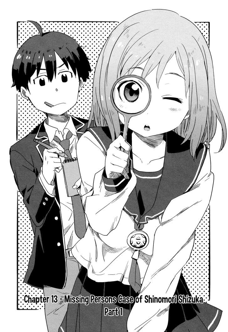 Saito-Kun Wa Chounouryokusha Rashii - Vol.3 Chapter 13 : Missing Persons Case Of Shinomori Shizuka Part 1