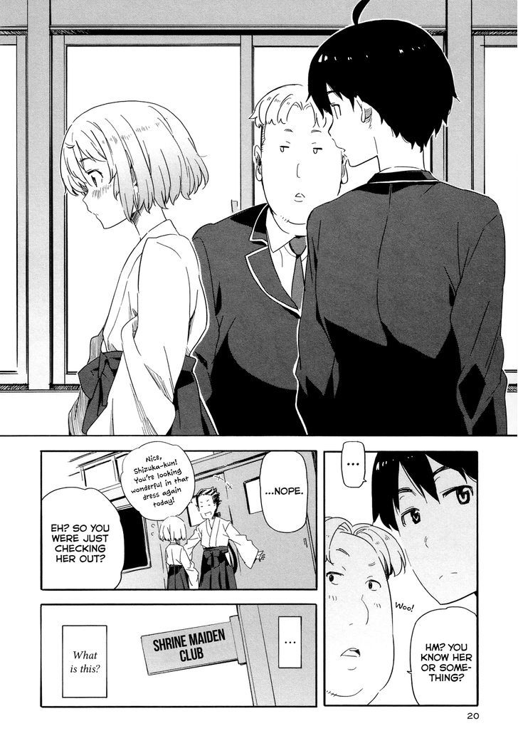 Saito-Kun Wa Chounouryokusha Rashii - Vol.3 Chapter 13 : Missing Persons Case Of Shinomori Shizuka Part 1