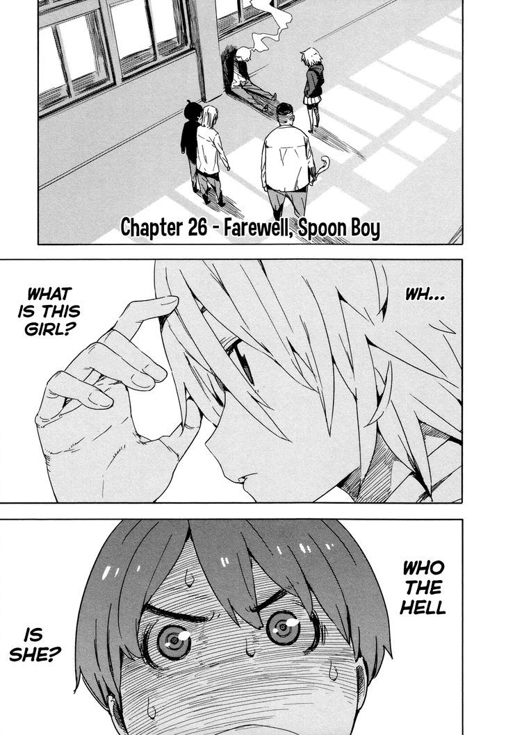 Saito-Kun Wa Chounouryokusha Rashii - Vol.4 Chapter 26 : Farewell, Spoon Boy