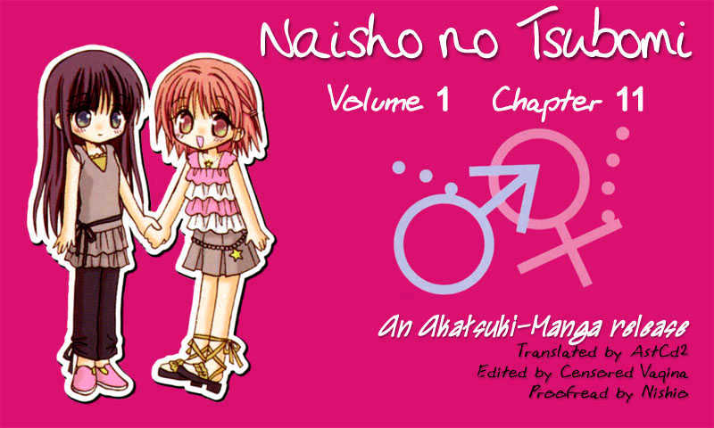 Naisho No Tsubomi - Vol.1 Chapter 11 : The Reason For Love