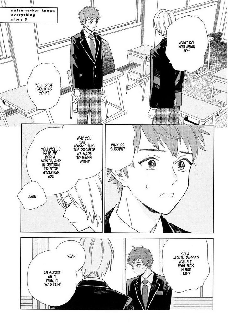 Natsume-Kun Wa Nan Demo Shitteru - Vol.1 Chapter 5