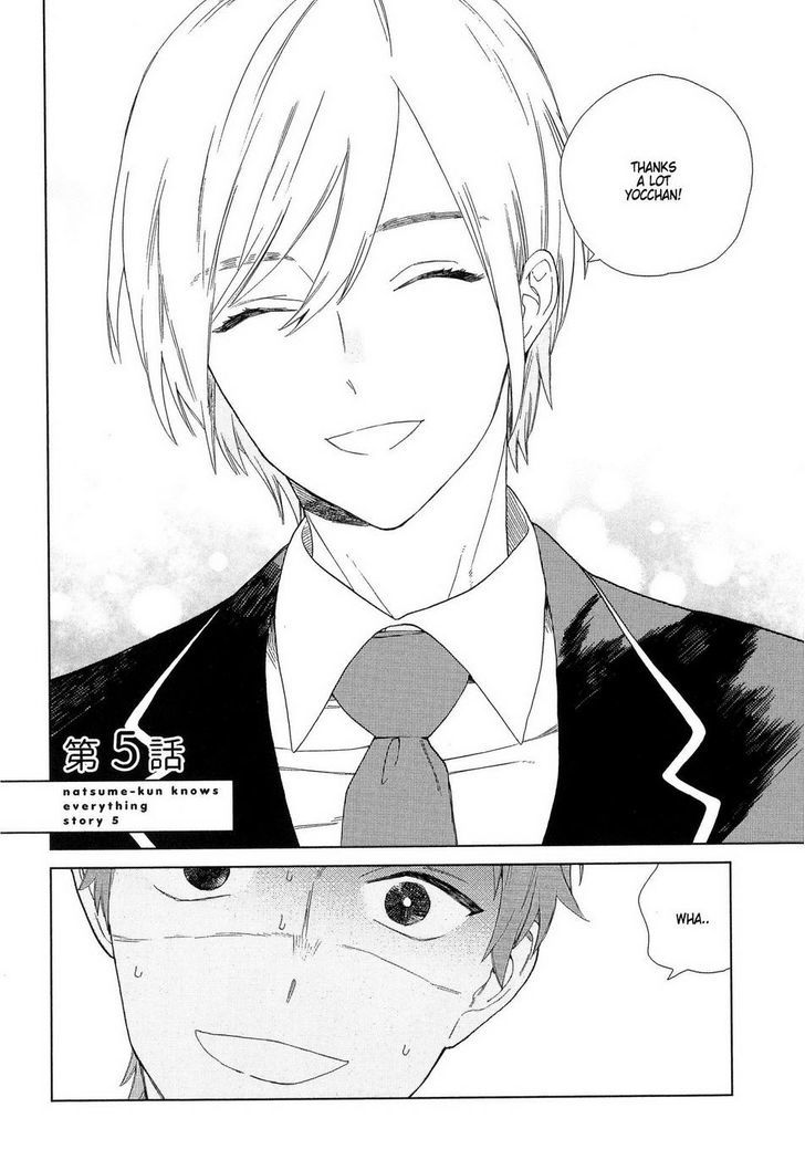 Natsume-Kun Wa Nan Demo Shitteru - Vol.1 Chapter 5