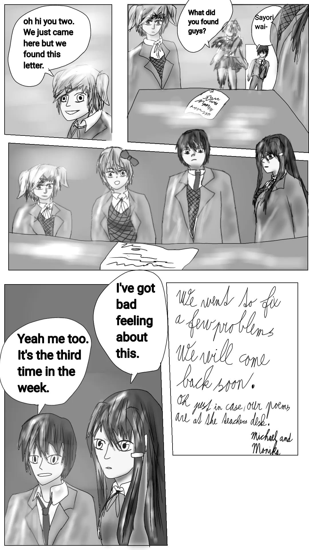 Doki Doki Literature Club - Your Reality (Doujinshi) - Chapter 3: Let’s See About That