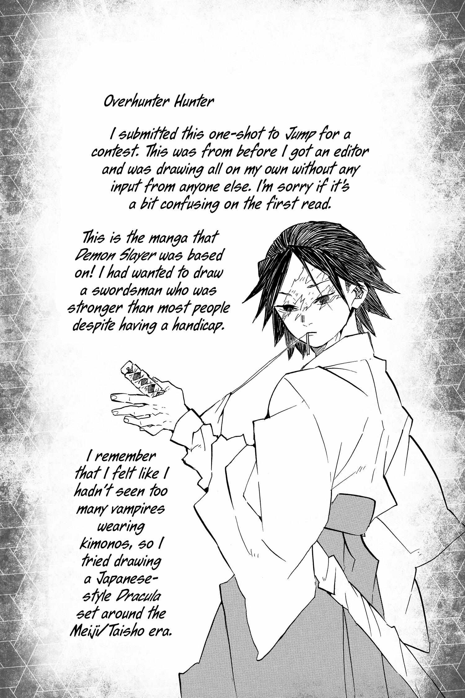 Koyoharu Gotouge Before Demon Slayer: Kimetsu No Yaiba - Chapter 1