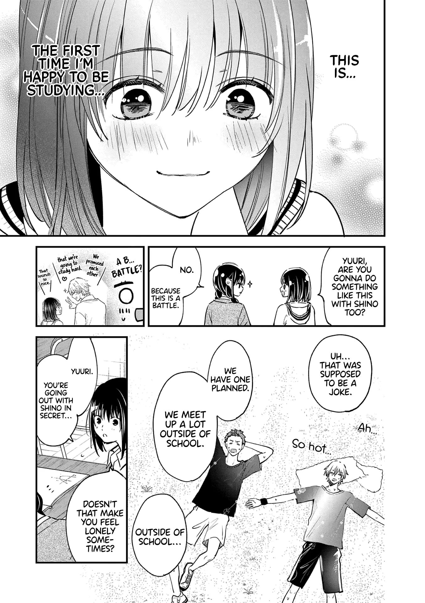 Tsurenai Kanojo No Hitorijime - Chapter 47: Studying And Love Talk