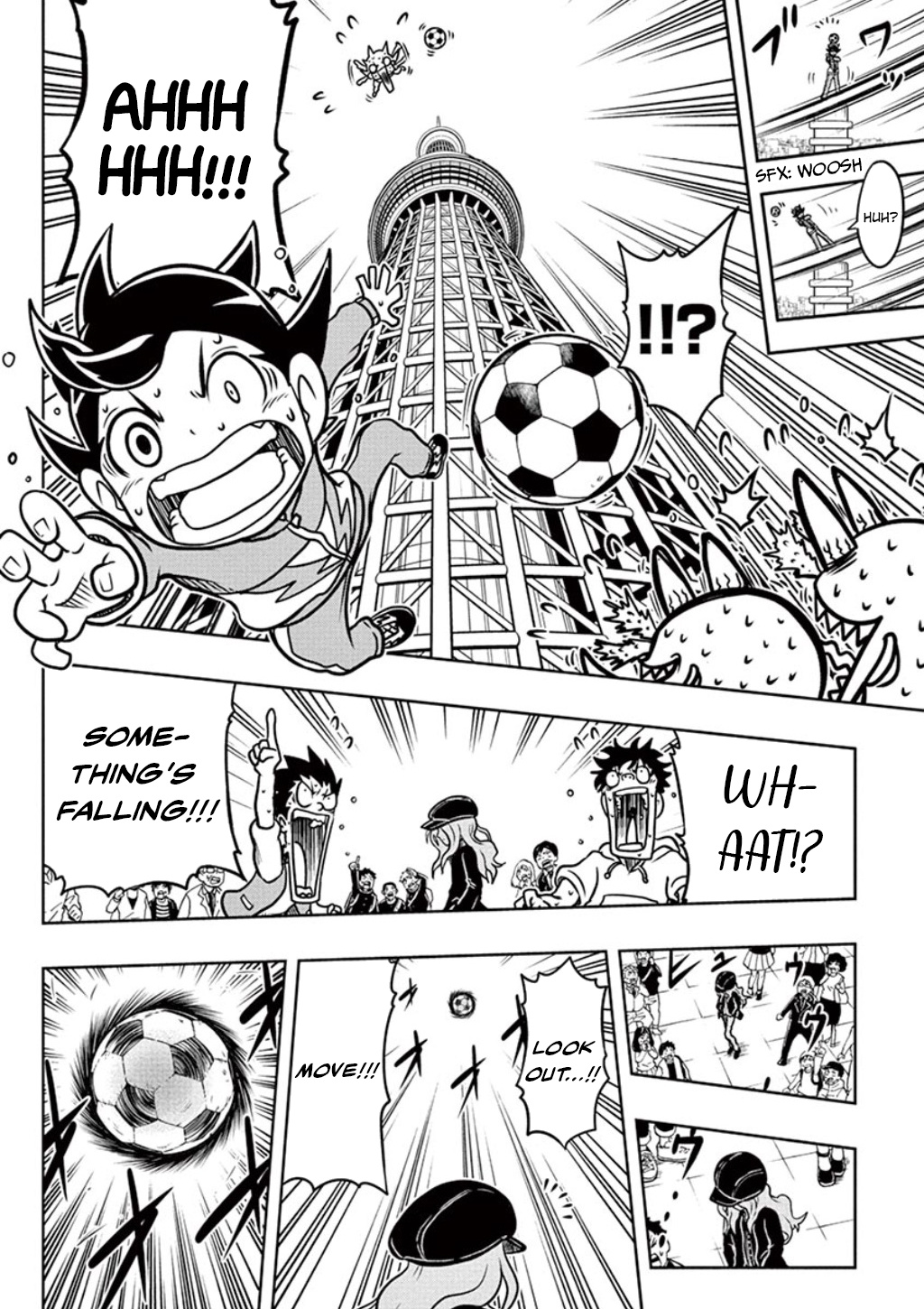 Inazuma Eleven: Ares No Tenbin - Vol.1 Chapter 1: The Raimon Soccer Club Faces A Threat Of Demise!?